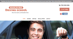 Desktop Screenshot of marlborodrivingschool.com